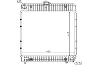 фото thumb №13, Nissens 62740 радиатор, система охлаждение двигателя