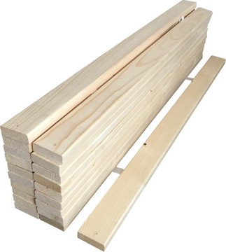 ВСТАВКА ДЕРЕВЯННАЯ РАКА ДЛЯ КРОВАТИ 140x200 - 24 ПОЛОСКИ