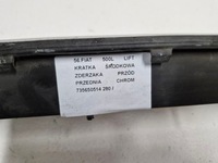 фото thumb №11, Fiat 500l 500 l решётка средняя бампера перед передняя хром 735650514