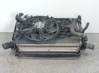 Радіатор води кондиціонера інтеркулер вентилятор 1.4 t fiat bravo 2 Зі Шроту, фото thumb
