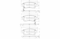 фото thumb №1, Nipparts гальмівні колодки гальмівні toyota camry _v1_ 2.2