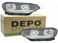 фото thumb №1, Лампы фары vw touran 15-19
