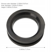 Втулка заливної бака пального гумовий прокладка прокладка podkadka 6y Зі Шроту, фото thumb