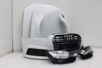 фото thumb №7, Audi a6 fl рестайлинг перед капот крылья бампер pas переднее лампы усилитель