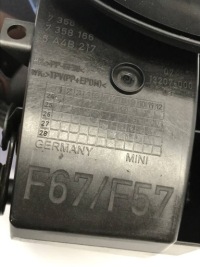 Mini cooper f57 2010 кришка заливної пального 7356768 Недорого, фото thumb