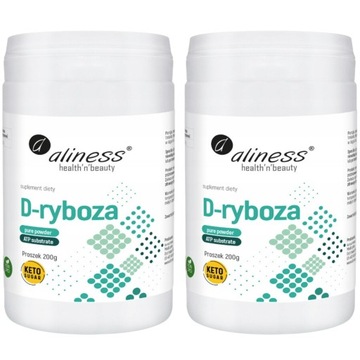 2x ALINESS порошок D-рибозы 200 г