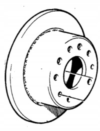 фото thumb №1, Диск гальмівна задня volvo s90 v90