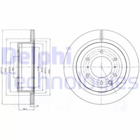 фото thumb №6, 2 x delphi диск гальмівна mitsubishi bg4263