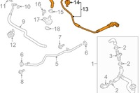 фото thumb №7, Audi a4 b8 allroad верхній середній wąż вентиляційна трубка новий оригінальний 06l12