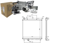 фото thumb №1, Nissens 61277 радиатор, система охлаждение двигателя