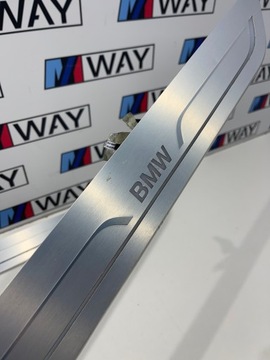 фото thumb №10, Bmw g11 планки накладки пороговые подсвечиваемый комплект европа