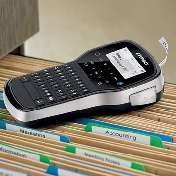 Принтер этикеток Dymo LabelManager 280 с QWERTY-клавиатурой + ЛЕНТА D1 + АККУМУЛЯТОР