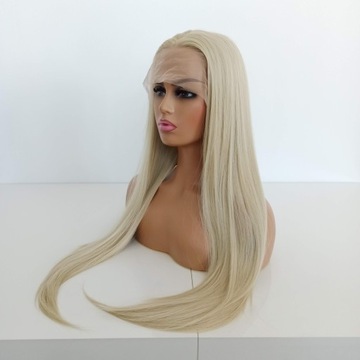 Парик LACE FRONT Блондин 40/55/80см 2 БЕСПЛАТНЫЕ шапочки