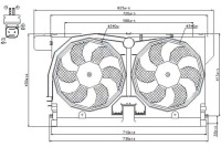 фото thumb №1, Nissens вентилятор радиатора с корпус citroen b