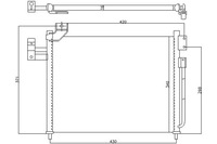 фото thumb №1, Nissens конденсатор кондиционера mazda premacy 2.0d