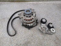 фото thumb №1, Fiat 500 panda hybrid гибрид генератор ремень orginal