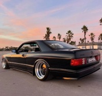 Mercedes-benz sec w126 купе – widebody amg look в Украине, фото thumb