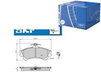 фото thumb №1, Skf гальмівні колодки гальмівні mitsubishi smart colt colt czc forfour
