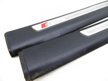 фото thumb №7, Kpl 4x планка накладка порогова s-line audi a6 c6