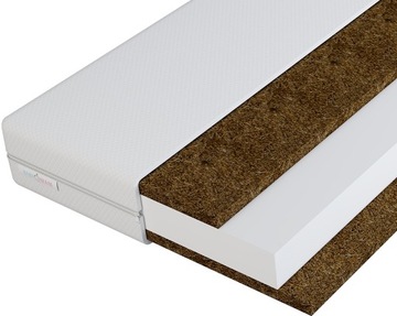 МАТРАС ДЛЯ КОКОСОВОЙ ПЕНЫ COCONUT FOAM 120X60 ПРЕМИУМ ДЛЯ ДЕТСКОЙ кроватки