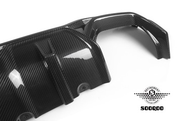 фото thumb №8, Карбоновий дифузор спойлер зад bmw g22 g23 sq стиль