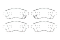 фото thumb №2, Breck тормозные колодки тормозные mazda перед 2 07- suzuki sw