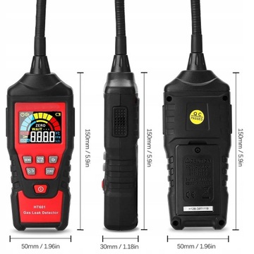 ДЕТЕКТОР HT601A ОБНАРУЖАЕТ УТЕЧКИ ГАЗА, СИГНАЛИЗАЦИЯ МЕТАНА