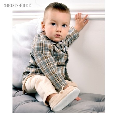 Крестильный костюм Christopher Boy, размер 74.