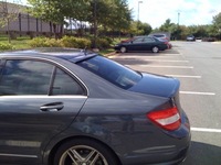 фото thumb №11, Mercedes w204 спойлер спойлер na стекло качество!!!