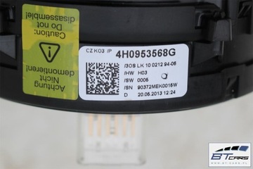 фото thumb №13, Vw audi a6 a7 a8 fl стрічка air bag 4h0953568g 4h0953568h кільце air bag 4