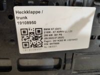 Кришка багажника задній задня кришка багажника bmw x7 g07 c55 sparkling copper grey в Україні, фото thumb