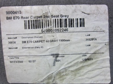 фото thumb №14, Bmw x5 e70 диван задня спинка покриття третій ряд 7osób 52206973280