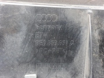 AUDI A4 B7 ПЕРЕДНИЙ БАМПЕР В КОМПЛЕКТЕ ПЕРЕДНЯЯ РЕШЕТКА ГАЛОГЕН LZ9Y