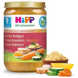 HiPP BIO OBIADKI po 9 miesiącu MIX 4x220g