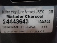 Opel signum 03-05 підлокітник 24443643 Зі Шроту, фото thumb