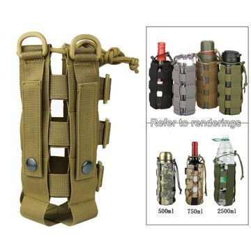 Torba na bidony sportowe, 0,3 l .8 l, taktycz