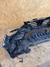 Бампер перед передній kompletny renault megane iv ted69 4 pdc сріблястий Зі Шроту, фото thumb