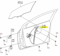 фото thumb №1, Підйомник скло двері лівий suzuki swace