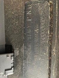 фото thumb №4, Молдинг двері задніх vw t-roc r-line 2ga853969a