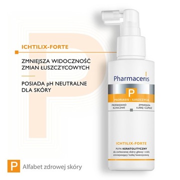 PHARMACERIS P ICHTILIX-FORTE PŁYN DO GŁOWY I CIAŁA 125 ml