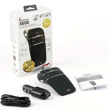 Автомобильный комплект громкой связи Xblitz X600 Pro с Bluetooth