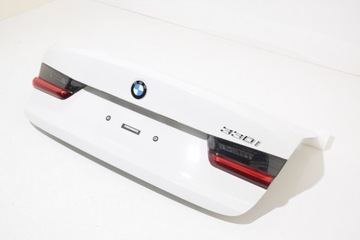 фото thumb №10, Bmw 3 g20 крышка багажника бампер 6 pdc балка лампы зад 300 альпийский белый 3