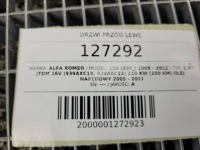 Двері перед передні ліва повний alfa romeo 159 Доставка, фото thumb