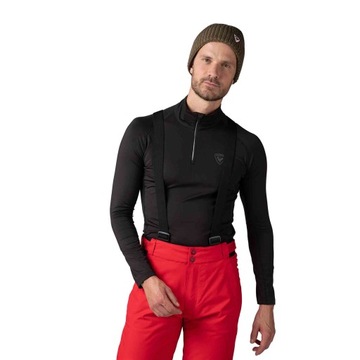 Rossignol Classique 1/2 Zip черная мужская термотолстовка M