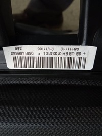 фото thumb №8, Панель приладів приладова панель приладів консоль pulpit подушка безпеки peugeot 308 i 2007-2014