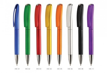 Шариковая ручка INES COLOR с логотипом, 25 шт.