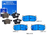Купити Комплект гальмівних колодок гальмівних ate p30008 lp1528 fdb1, фото thumb