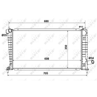 фото thumb №3, Радіаторів двигуна nrf 53189 5193370