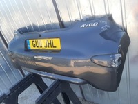 фото thumb №9, Бампер задній toyota aygo i рестайлінг 2008-2012 колір 1e0 3d 3 двері