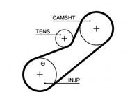 фото thumb №1, Gates ремінь розподільного валу honda accord v accord vi civi